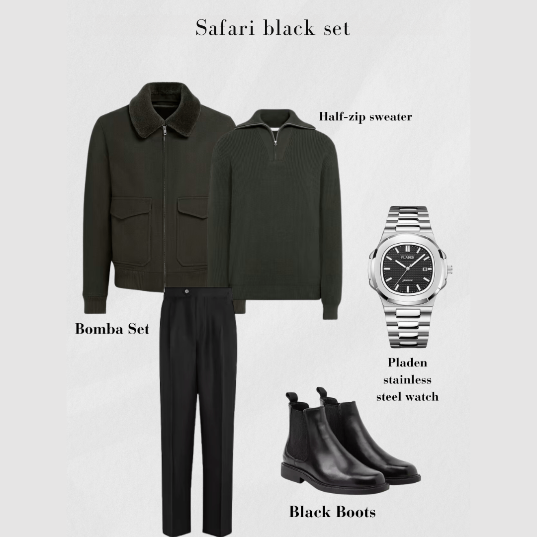 Onfroi™| Safari black set