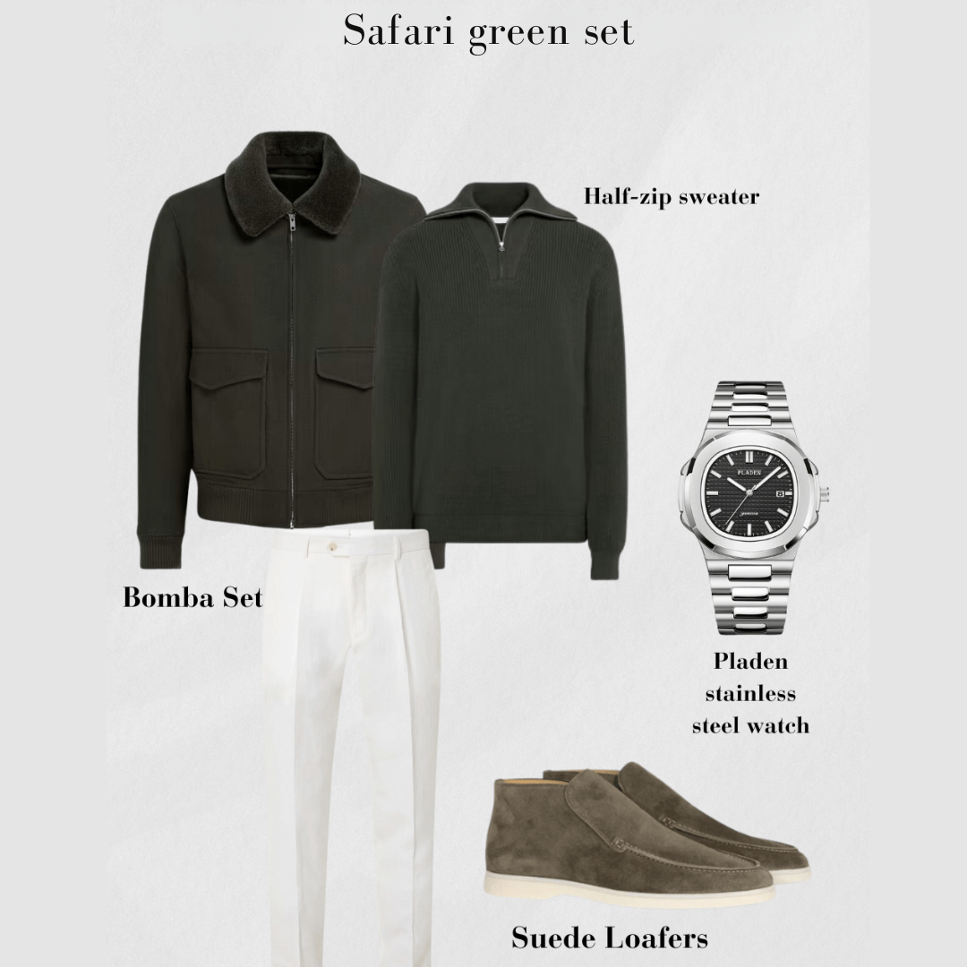 Orville™| Safari green set