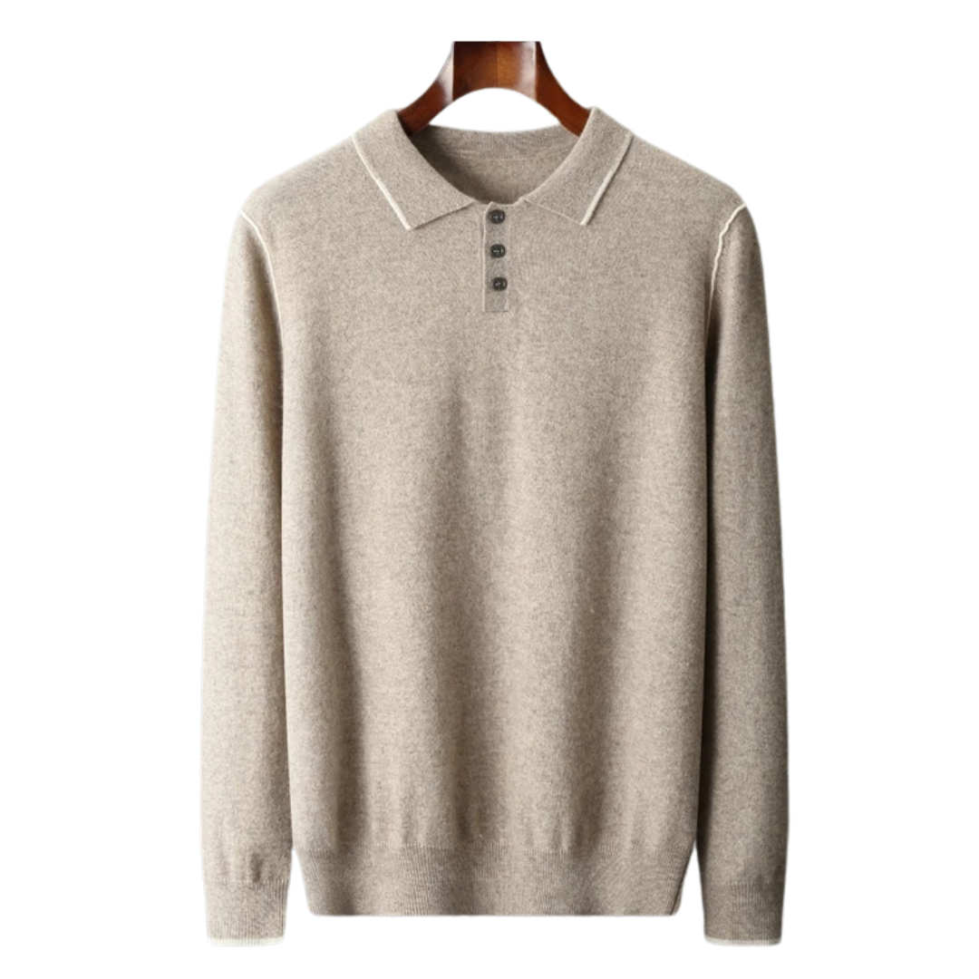 Nahum™ | Stylish Polo Sweater