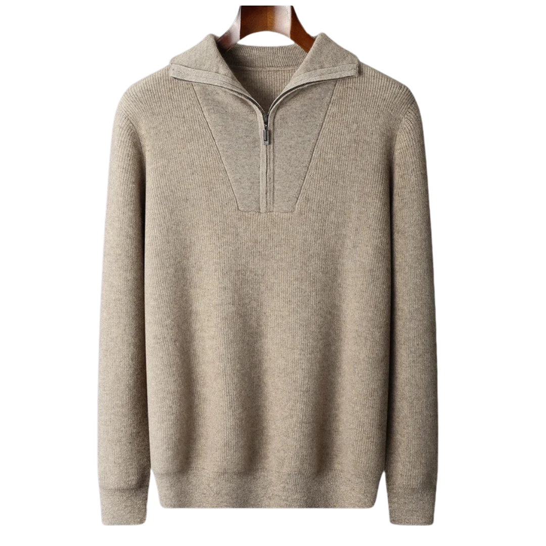 Eli™ | Stylish Half Zip Sweater