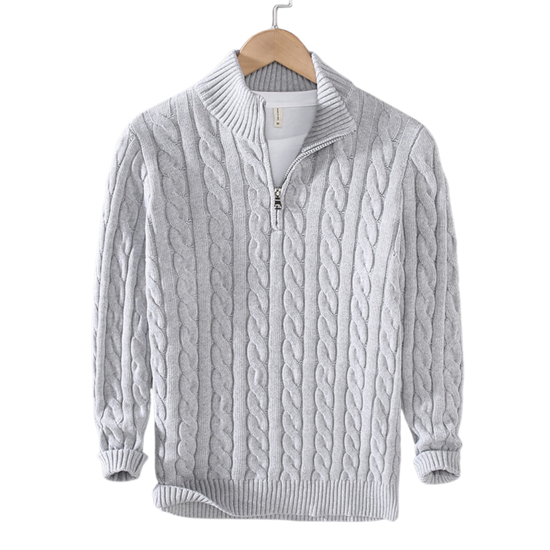 Hayes™ | Modern Half Zip Sweater