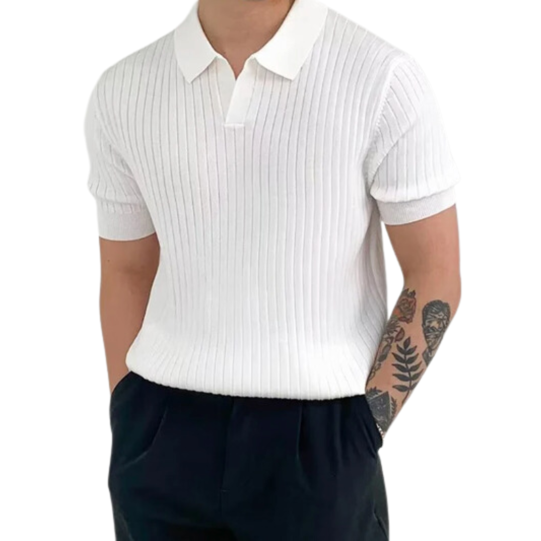 Winston™ | Ribbed Polo Shirt