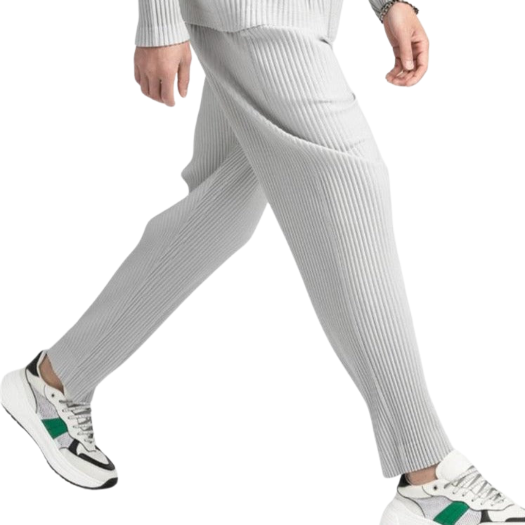 Bryn™ | Stylish Ribbed Trousers