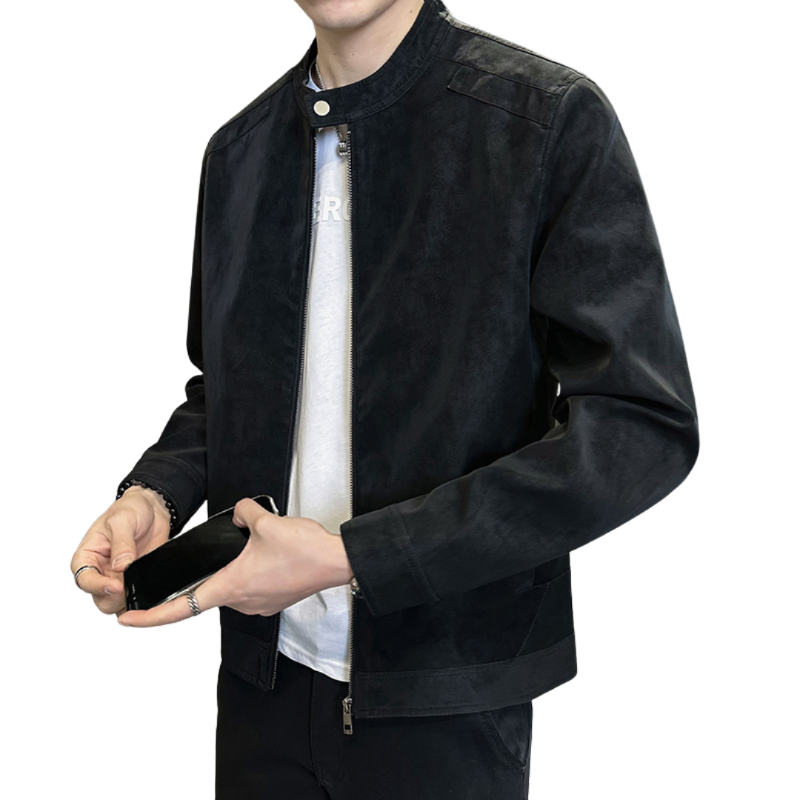 Fredric™ | Classic Suede Leather Jacket