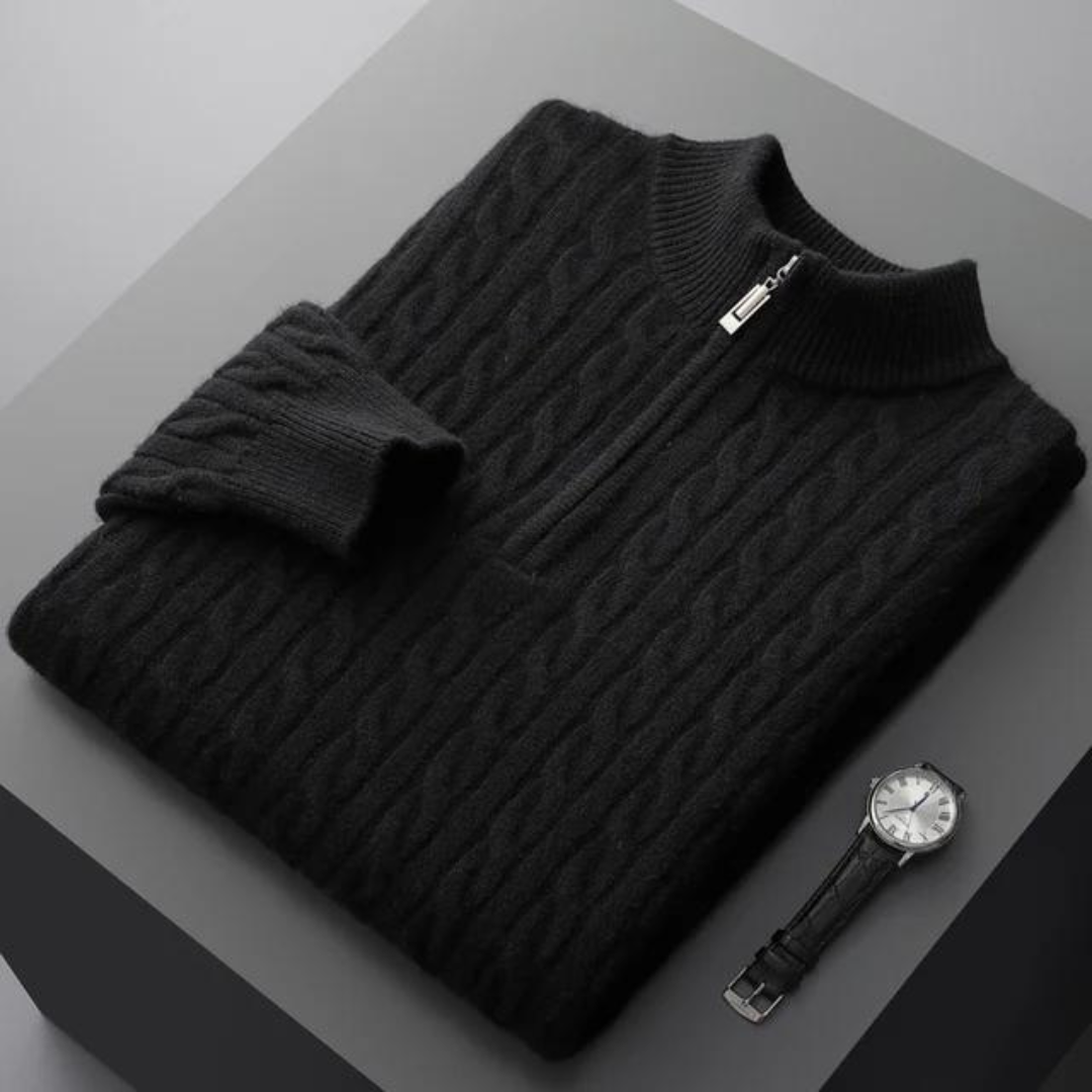 Zahir™ | Stylish Woven Half Zip