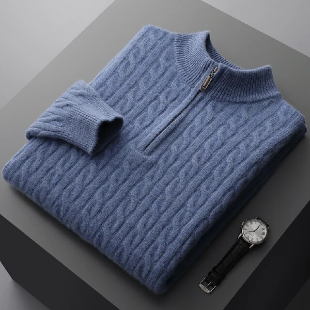 Zahir™ | Stylish Woven Half Zip