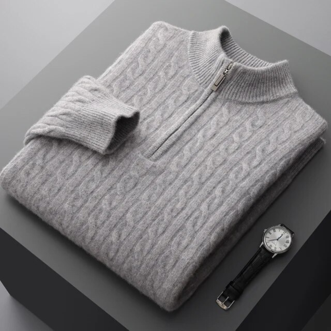 Zahir™ | Stylish Woven Half Zip