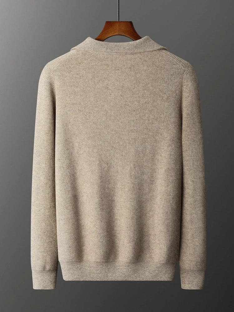 Eli™ | Stylish Half Zip Sweater