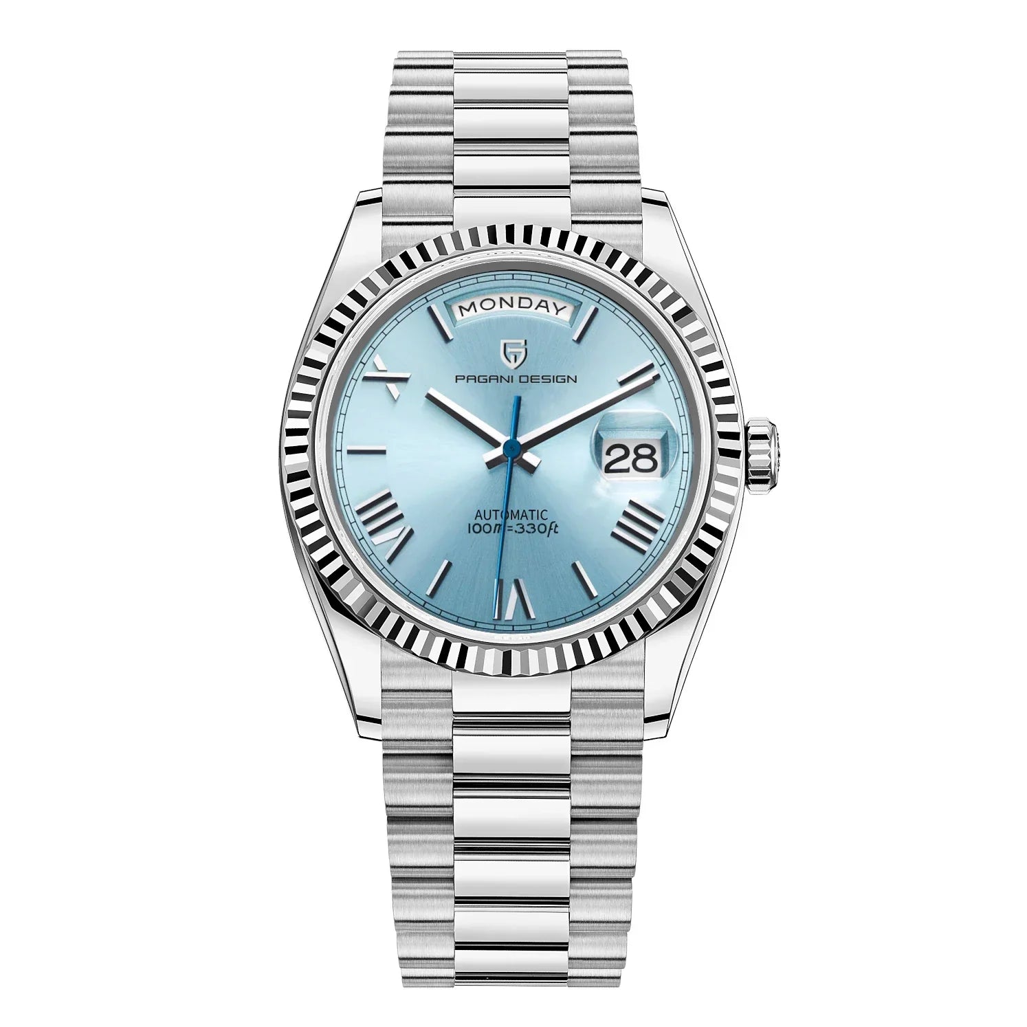 Varnava™ | Luxury Ice Blue Watch