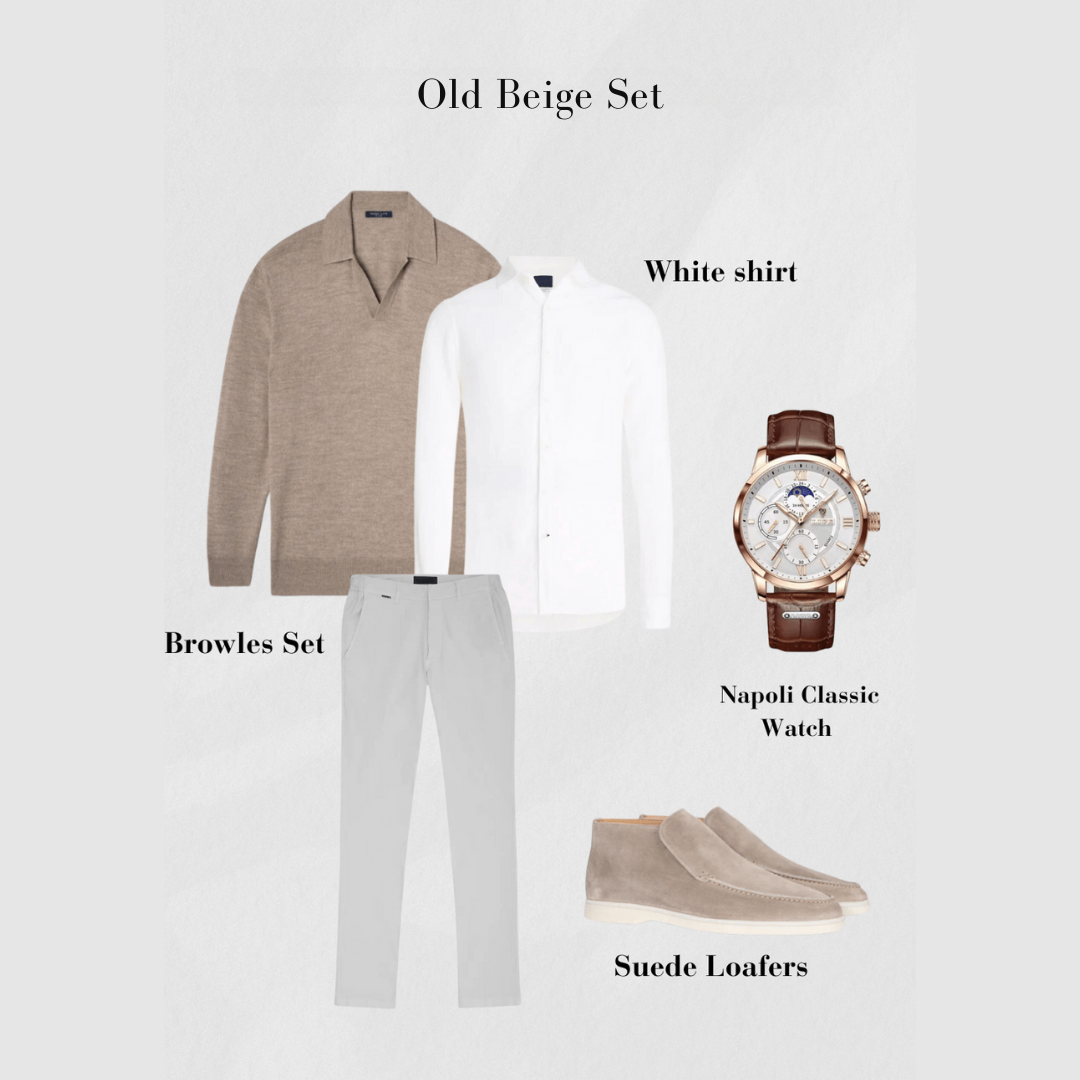 Bradley™ | Old Beige Charm Set