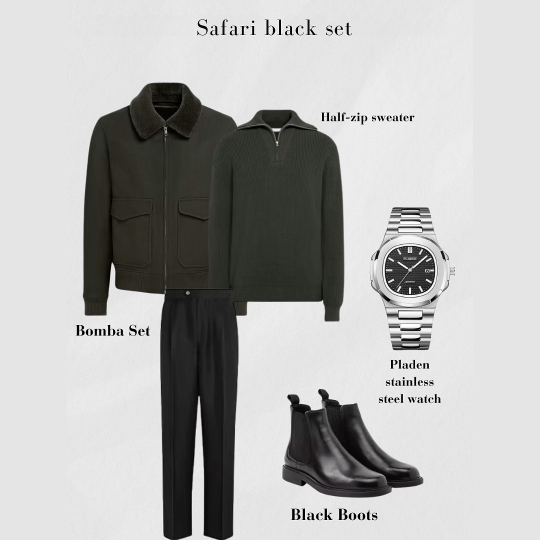 Onfroi™|  Safari black set