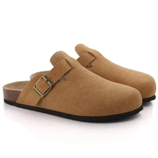 Olivia™ | Trendy Suede Clogs