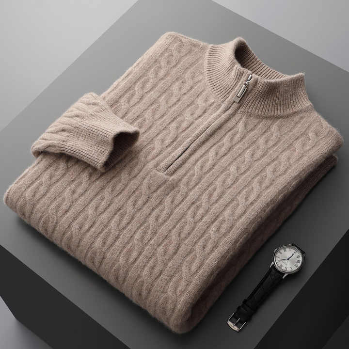 Zahir™ | Stylish Woven Half Zip