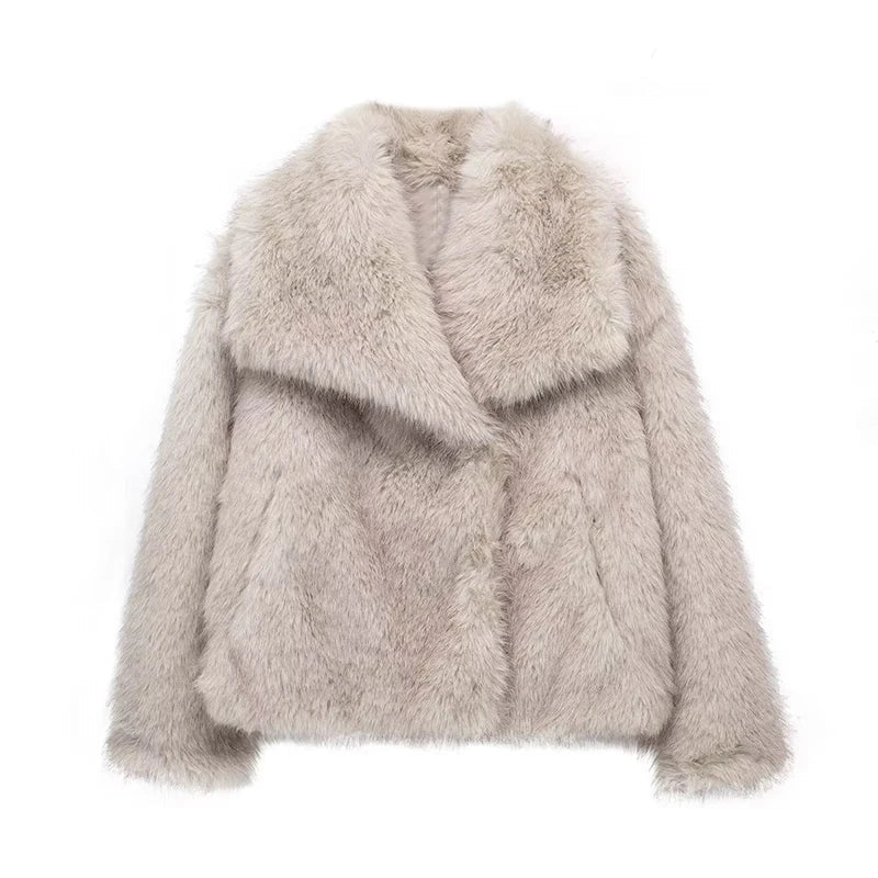 Livia™ | Luxe Faux Fur Coat