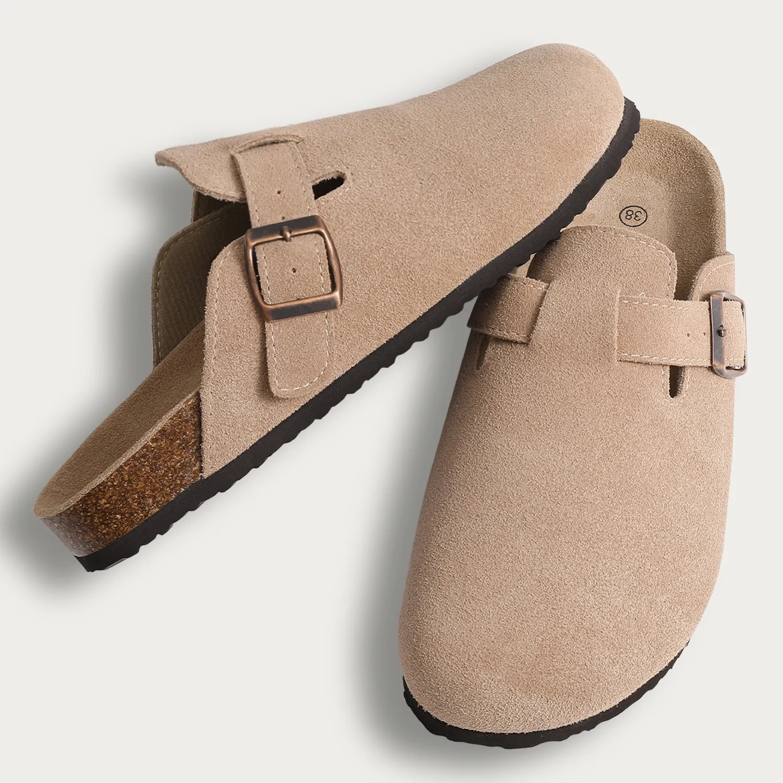 Olivia™ | Trendy Suede Clogs