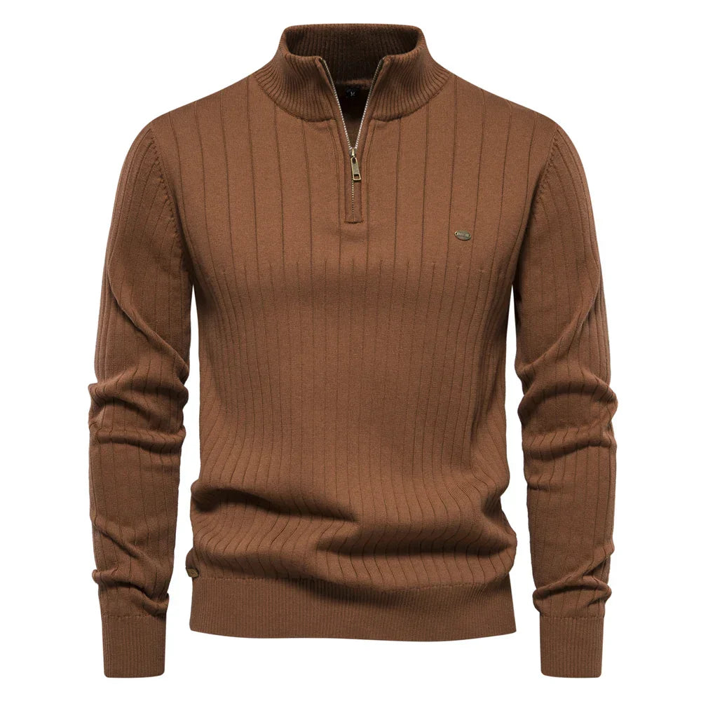 Hollis™ | Modern Zipper Sweater