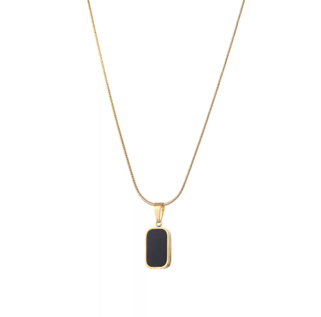 Gul™ | Classic Onyx Pendant Necklace