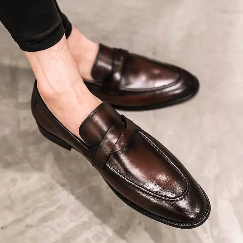 James™ | Elegant Leather Loafers