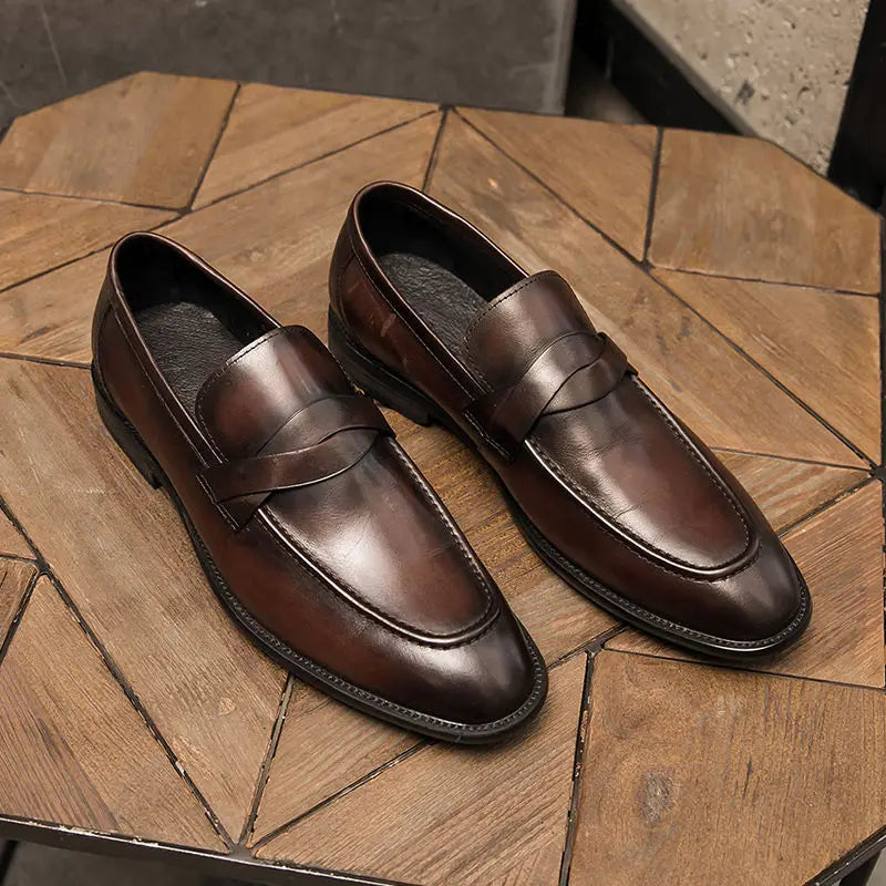 James™ | Elegant Leather Loafers