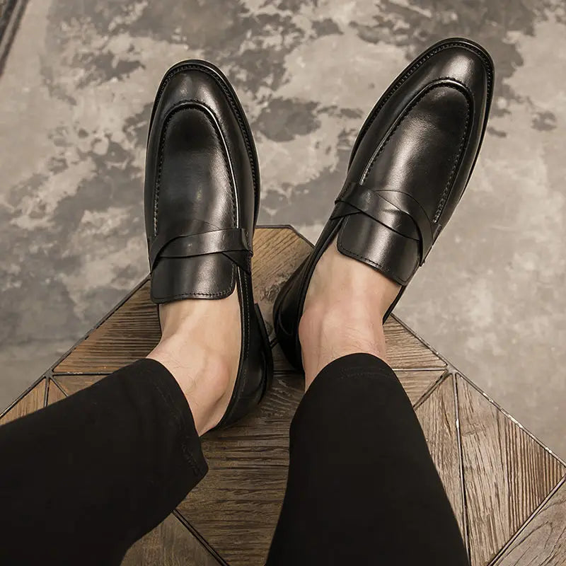 James™ | Elegant Leather Loafers