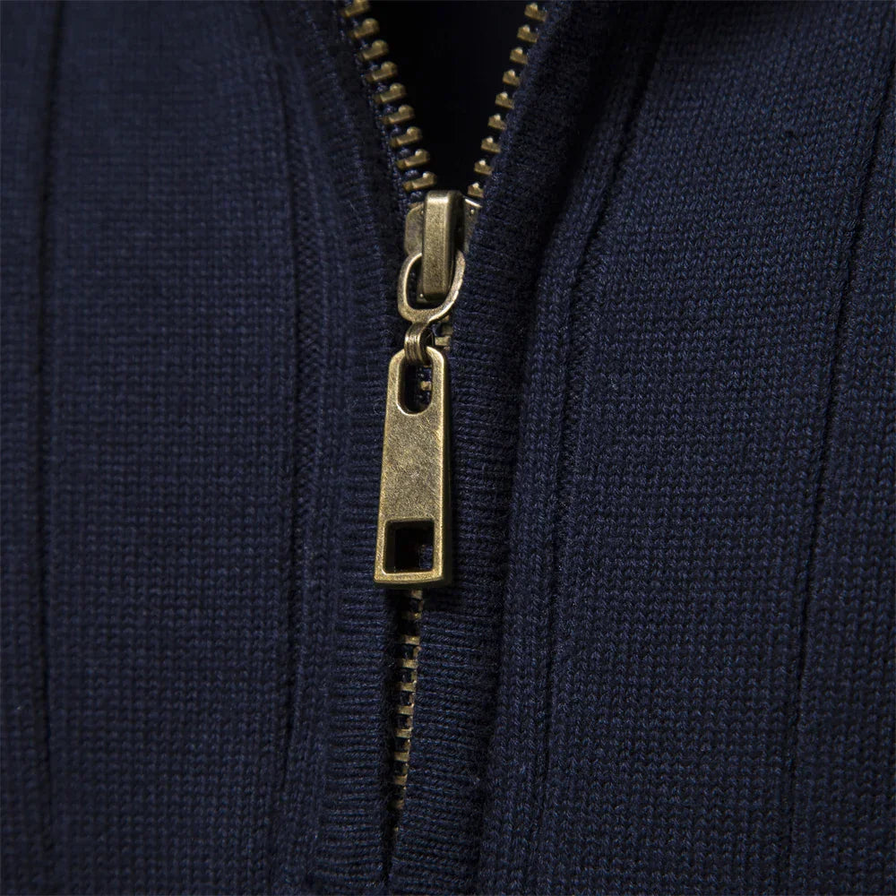 Hollis™ | Modern Zipper Sweater