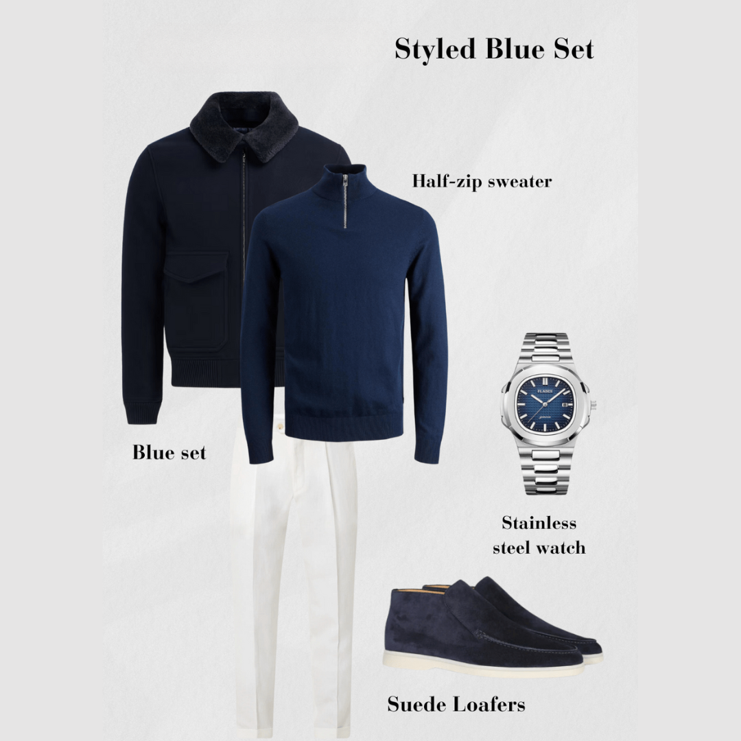 Omega™|  Styled Blue Set