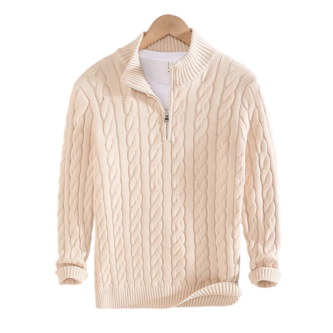 Hayes™ | Modern Half Zip Sweater