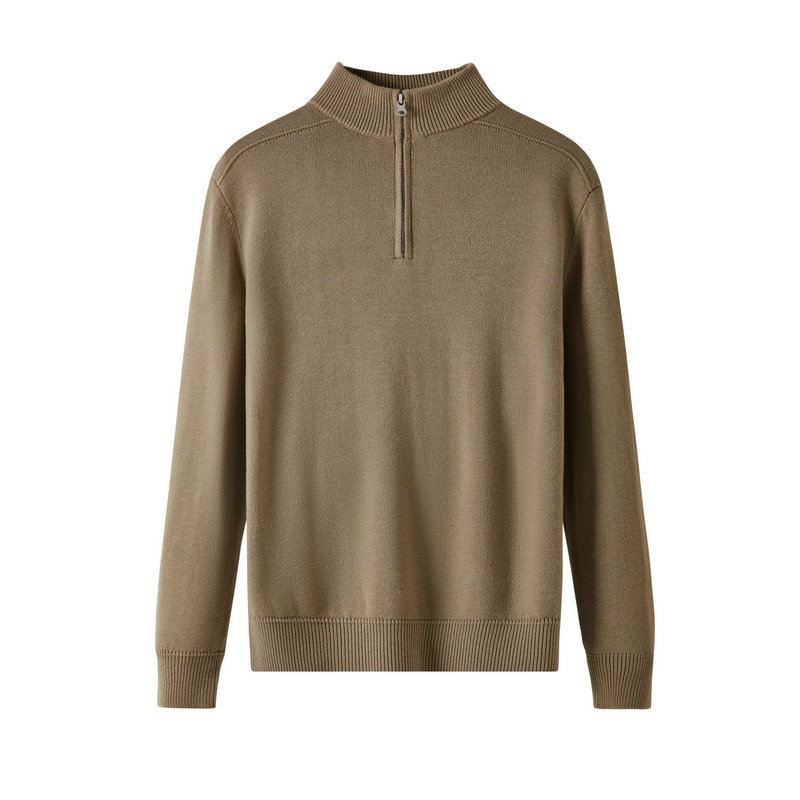 Zane™ | Chic Merino Wool Zip-Up